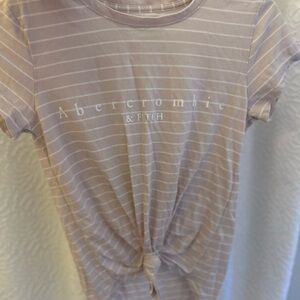Abercrombie short sleeve crop top